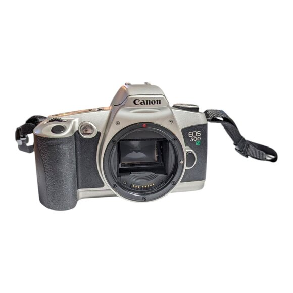 Canon EOS 500N 35mm SLR Camera & Canon Zoom EF 28-80mm Lens Near Mint Work - Picture 7 of 13